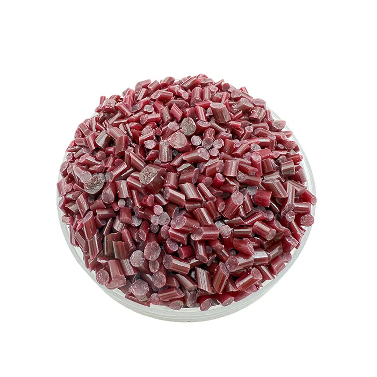 পুনর্ব্যবহৃত লাল পিএস পলিমার উপাদান